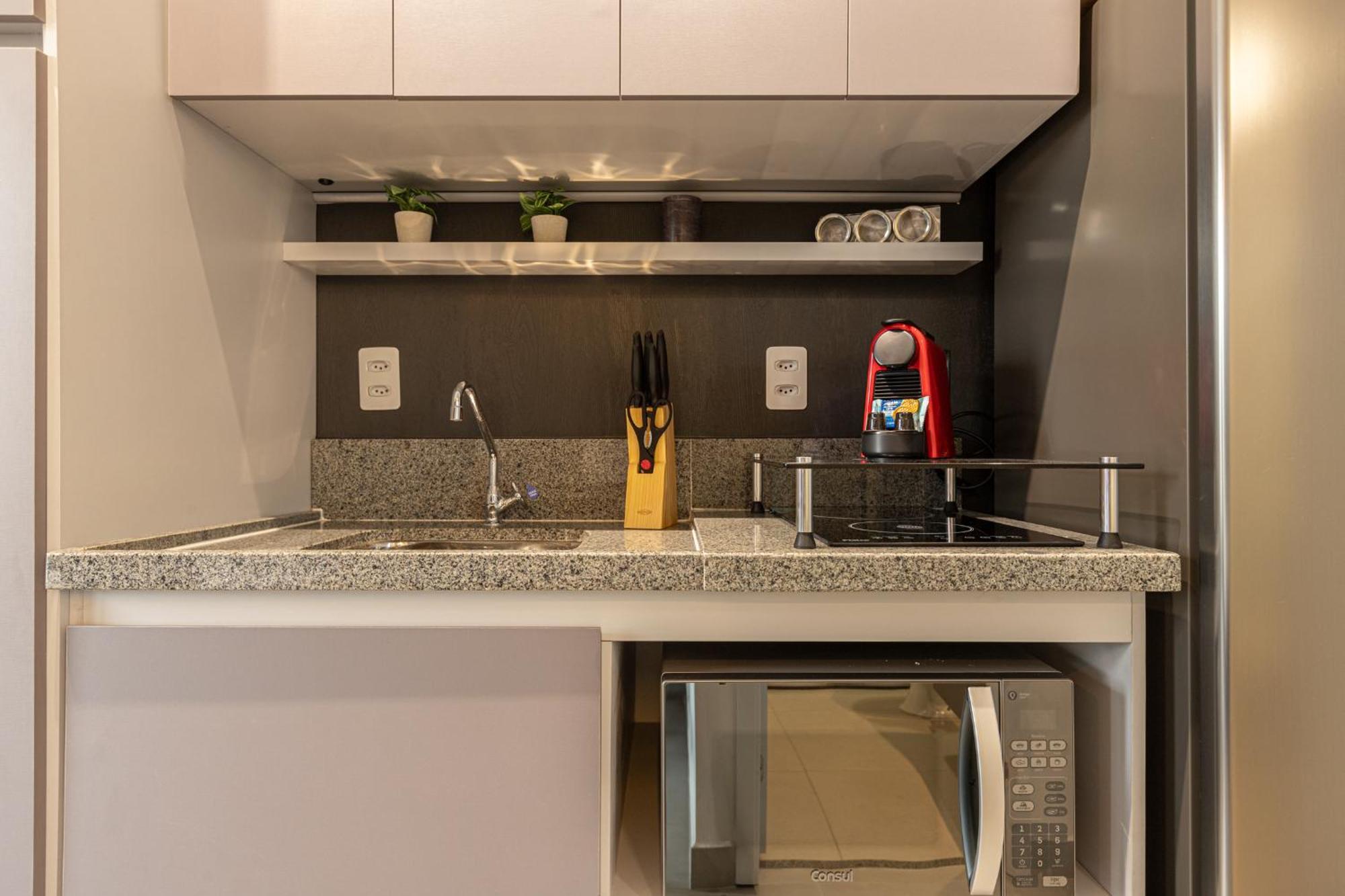 Easy Star - No Coracao Da Consolacao Com Vista Livre - Vf01h Apartment