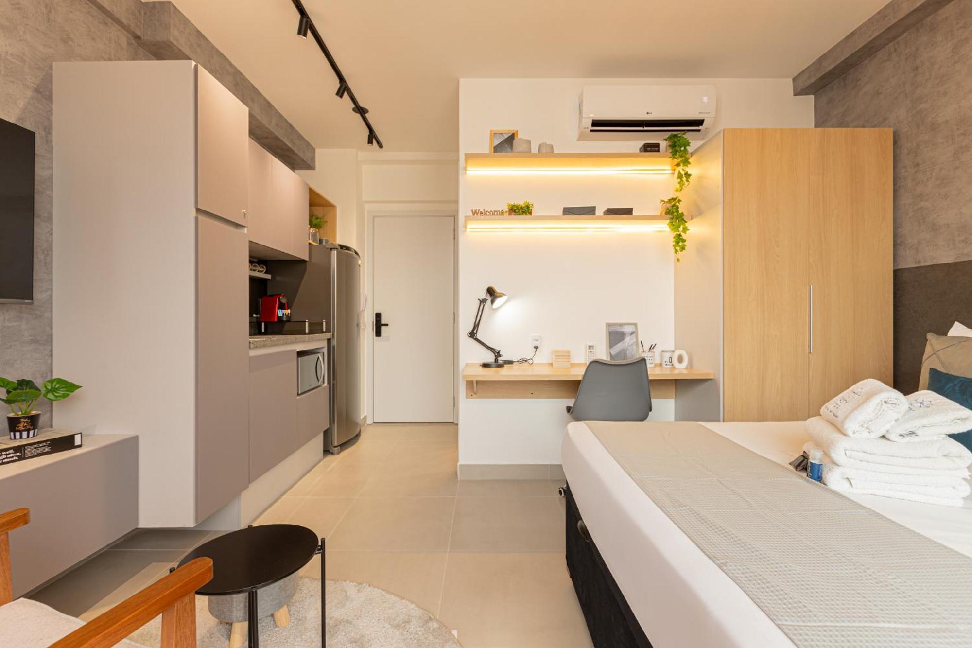 Easy Star - No Coracao Da Consolacao Com Vista Livre - Vf01h Apartment