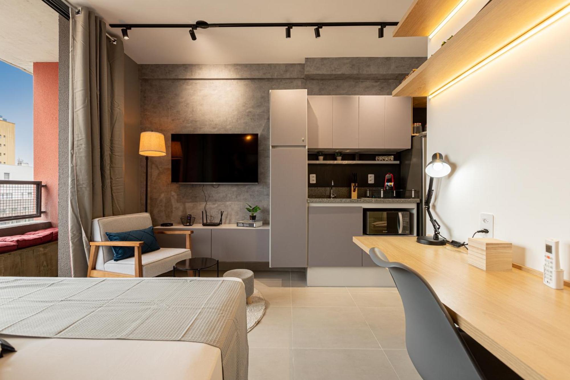 Easy Star - No Coracao Da Consolacao Com Vista Livre - Vf01h Apartamento São Paulo